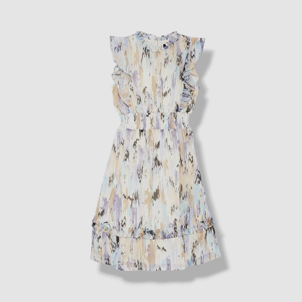 Aqua Girls Multicolor Ruffled Dress - Picture 2 of 10